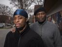 Tyrese Dopwell-Bailey, left, was shocked when news reports about his brother Jannai’s death suggested he may have been part of a gang. “We are Black,” he said. His godfather, Kevin George, wondered: “What’s the real impact of what happened to Jannai? What’s the ripple effect on the community?”