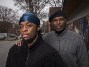 Tyrese Dopwell-Bailey, left, was shocked when news reports about his brother Jannai’s death suggested he may have been part of a gang. “We are Black,” he said. His godfather, Kevin George, wondered: “What’s the real impact of what happened to Jannai? What’s the ripple effect on the community?”