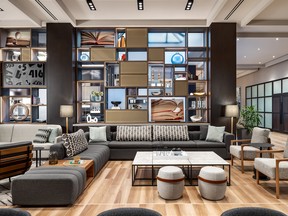 The Sheraton Gateway in Toronto International Airport sports a stylish and contemporary look after a $30-million makeover.