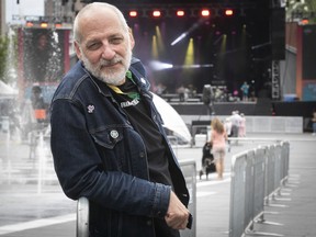 “The advantage of the jazz fest is that the pool from which we can ... find artists is almost infinite,” says Laurent Saulnier, VP of programming, pictured at Place des Festivals.