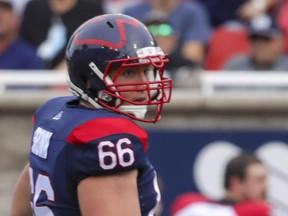 David Brown, who is 6-foot-5 and 300 pounds, was selected in the fourth round (28th overall) by Calgary in 2018. The 27-year-old signed with Montreal in 2021.