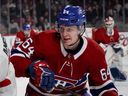 Montreal Canadiens defenceman Otto Leskinen.
