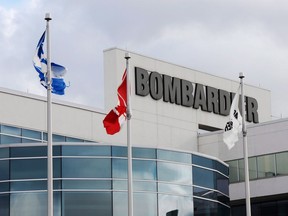 The Bombardier factory in Montreal can be seen in this file photo.