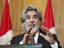 Canadian Heritage Minister Pablo Rodriguez announces a new online safety expert advisory group as the next step in developing legislation to address harmful content online during a press conference in Ottawa on Wednesday, March 30, 2022. THE CANADIAN PRESS/Sean Kilpatrick