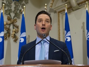 Simon Jolin-Barrette is Quebec's first French language minister.