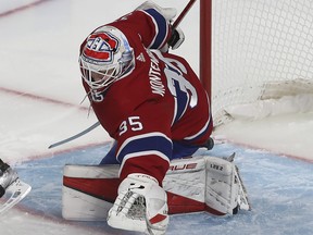 Canadiens goaltender Samuel Montembeault will reportedly be earning $1 million a year over the next two years.