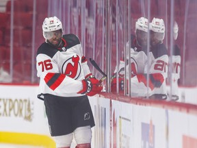 Last season, P.K. Subban had 5-17-22 totals in 77 games with the Devils and was minus-8 while averaging 18:18 of ice time.