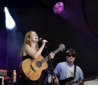 Stacey Ryan performs a free concert as part of the Montreal Jazz Festival on Tuesday, July 5, 2022.