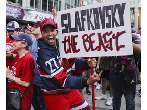 Pierre-Marc Pelletier was overjoyed when the Canadiens announced Juraj Slafkovsky as the first pick in the NHL draft in Montreal on Thursday, July 7, 2022. Other fans around him were more subdued, as many were hoping and expecting Shane Wright would be chosen.