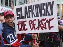 Pierre-Marc Pelletier bol nadšený, keď Montreal Canadiens vo štvrtok 7. júla 2022 oznámili Juraja Slavkowského ako prvú voľbu na drafte NHL v Montreale. Ostatní fanúšikovia okolo neho boli tichší, mnohí dúfali a očakávali voľbu Shanea Wrighta.