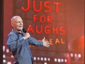 Bill Burr hosts a Just for Laughs gala in 2014. “The festival has always been the ultimate validation for comedians,” he says. “It was the credit you needed to get ahead.”