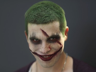 Destin Shipley as the Joker from Telltale at the Montreal Comiccon on Friday, July 8, 2022.