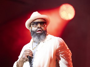 Black Thought of the Roots performs during the closing concert of the Montreal Jazz Festival on July 9, 2022
