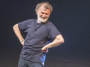 “I play different roles throughout the show," Tommy Tiernan says of Tomfoolery, presented at Le Gesù. "For part of it, I’m the disrupter. For another part, I’m the charmer. Then I’m naive. But all of these incarnations have to end up in laughter."