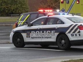 A Longueuil police car.