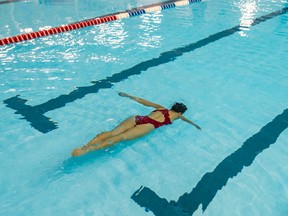 It may take a while to get used to sweating in the water, but once you click, you'll end up spending more time in the pool than you do in the gym.