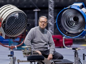 Mel Hoppenheim is seen at Mel's Cite du Cinema studio in the Technoparc in Montreal on Wednesday, Dec. 8, 2010.