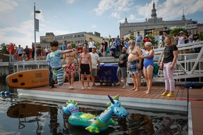 The first one in inaugurates the Oasis du Port de Québec on July 1, 2022.