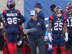 Montreal Alouettes general manager and interim head coach Danny Maciocia in Montreal on July 14, 2022.