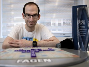 "I have exceptional spatial ability. If the word is one I know, there is a good chance I will find it,” says Michael Fagen, who has won the Scrabble Players Championship.