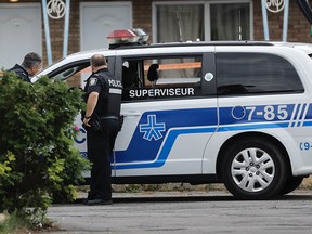 A man suspected of killing three people was shot by police in Montreal Aug. 4, 2022.