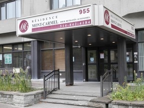 After Résidence Mont-Carmel on Réne-Lévesque Blvd., which comprises more than 200 units, was sold to a real-estate investor last year, residents were advised it would change vocations this summer. Several have contested the change in court.