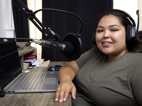 Sharing the lived experiences of Indigenous people — traumas, tragedies and everyday micro-aggressions — is one of the main reasons Janis Qavavauq-Bibeau got into podcasting.