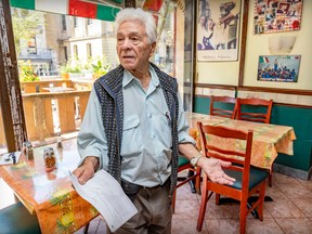 "He used to come two, three times a week," Napoli Pizzeria owner Vincenzo Montuori says of Diego Fiorita, who was shot in the St-Denis St. eatery. "I knew him very well. ... What he does? Not my business."