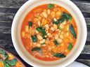 Leanne Brown's bean, chorizo and greens stew comes from Good Enough: A Cookbook.