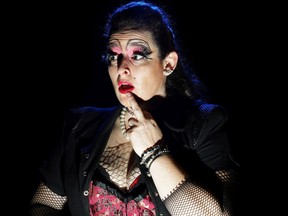 MainLine Theatre’s traditional Halloween production of The Rocky Horror Show returns from hiatus, featuring Stephanie McKenna as Frank N. Furter.