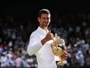Il serbo Novak Djokovic ha conquistato il suo 21esimo titolo del Grande Slam vincendo Wimbledon il mese scorso.