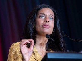 Quebec Liberal Party Leader Dominique Anglade.