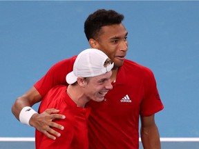 As they demonstrated in January at the ATP Cup, which they won, Montreal's Felix Auger-Aliassime and Richmond Hill, Ontario's Denis Shapovalov are a formidable duo when they team up for Canada.