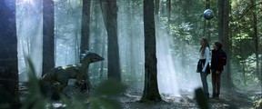 Timescape, written and directed by Montreal director Aristomenis Tsirbas, is a time-travel excursion to prehistoric times starring Lola Rossignol-Arts and Sofian Oleniuk.