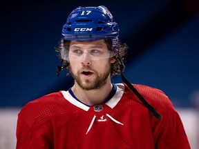 "I’ve teased around the guys trying the old Spider-Man move on them,” the Canadiens’ Josh Anderson said after being sidelined with a spider bite on his finger. “Nothing’s coming out.”