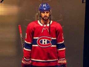 Phillip Danault left the Canadiens last summer as a free agent, signing a six-year, US$33-million contract with the Los Angeles Kings.