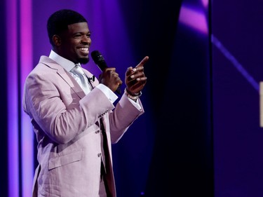 P.K. Subban hosts a gala at the Just for Laughs Festival in Montreal on Aug. 1, 2016.