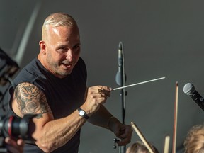 Montreal star conductor Yannick Nézet-Séguin, seen conducting the Metropolitan Orchestra's annual concert at the foot of Mount Royal in August, is among the big names at C2 Montreal.