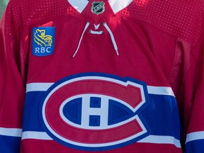 An RBC logo will appear on Canadiens jerseys starting in the 2022-23 season.