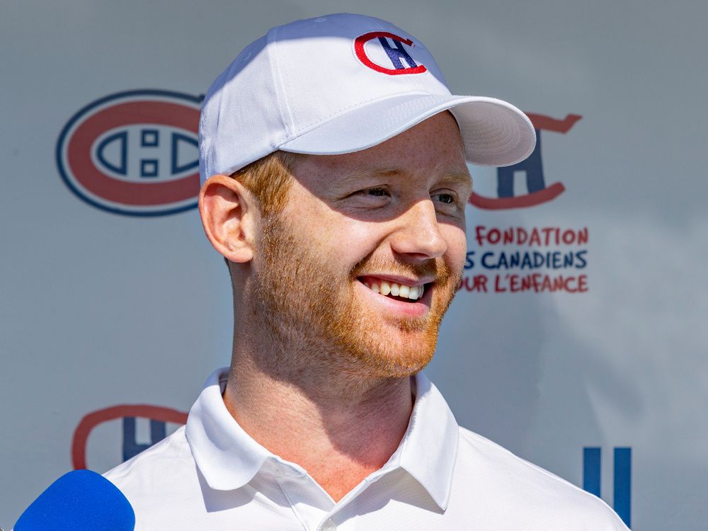 Canadiens' Mike Matheson excited to return home with his wife and son