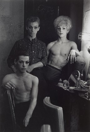 Three Female Impersonators, N.Y.C., 1962, by Diane Arbus.