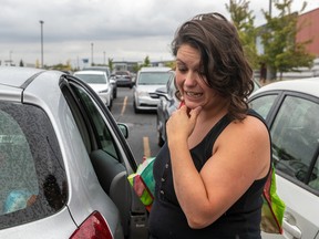 When approached by the Gazette, Veronica Bagdoo explained she had come to Brossard to take her daughter to an emergency pediatric clinic because no emergency services are available to treat a child with asthma near their home in Candiac.