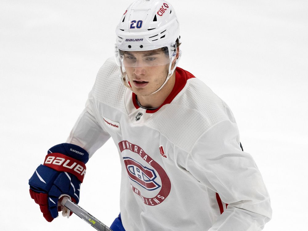 Canadiens Juraj Slafkovsky Has Big Opening For Increased Role
