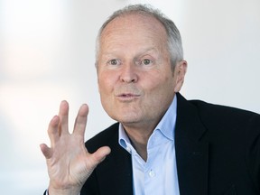 Le PDG d'Ubisoft, Yves Guillemot, lors d'une entrevue dans les bureaux d'Ubisoft à Montréal le vendredi 23 septembre 2022.