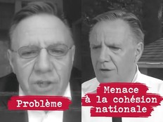 Quebec election, Sept. 29: Legault dismisses 'negative' Liberal attack ad focused on CAQ's 'divisive’ immigration stance