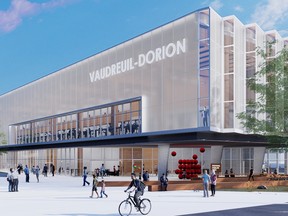 Vaudreuil-Dorion’s new city hall and library will be united inside a single building to be built.