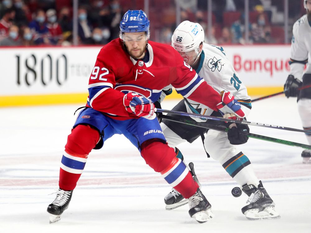 Canadiens' Jonathan Drouin turns back clock with switch to No. 27 ...
