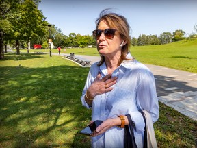 “I think they need to invest in education, in schools — invest in the young people who don’t have it easy,” says Johanne Klushecov, who has lived in Ahuntsic for most of her adult life.