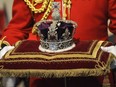 Queen Elizabeth wore the Imperial State Crown to openings of Parliament, among other events.