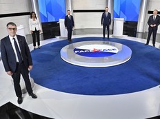 First Quebec election debate: Leaders clash on immigration, referendums, taxes